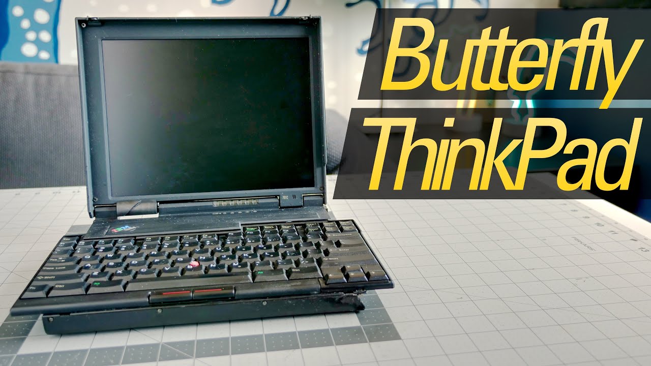 ThinkPad 701c: IBM's Butterfly Laptop - YouTube
