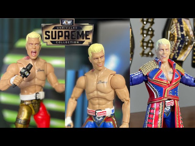 AEW SUPREME COLLECTION CODY RHODES!! Unboxing & Review - YouTube