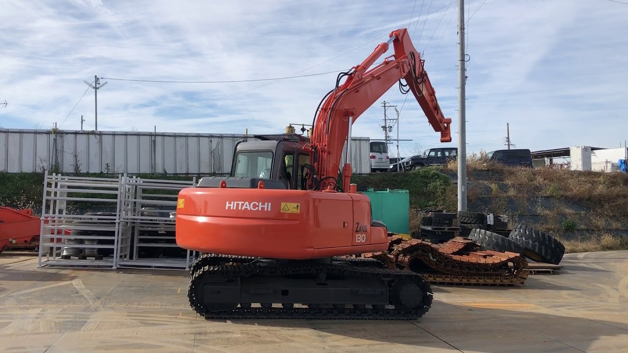 日立建機 ZX130K ユンボ 油圧ショベル [BE1651] 【解体仕様・配管(5本