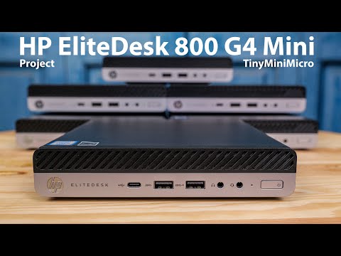 HP EliteDesk 800 G4 Mini Guide and Review - YouTube