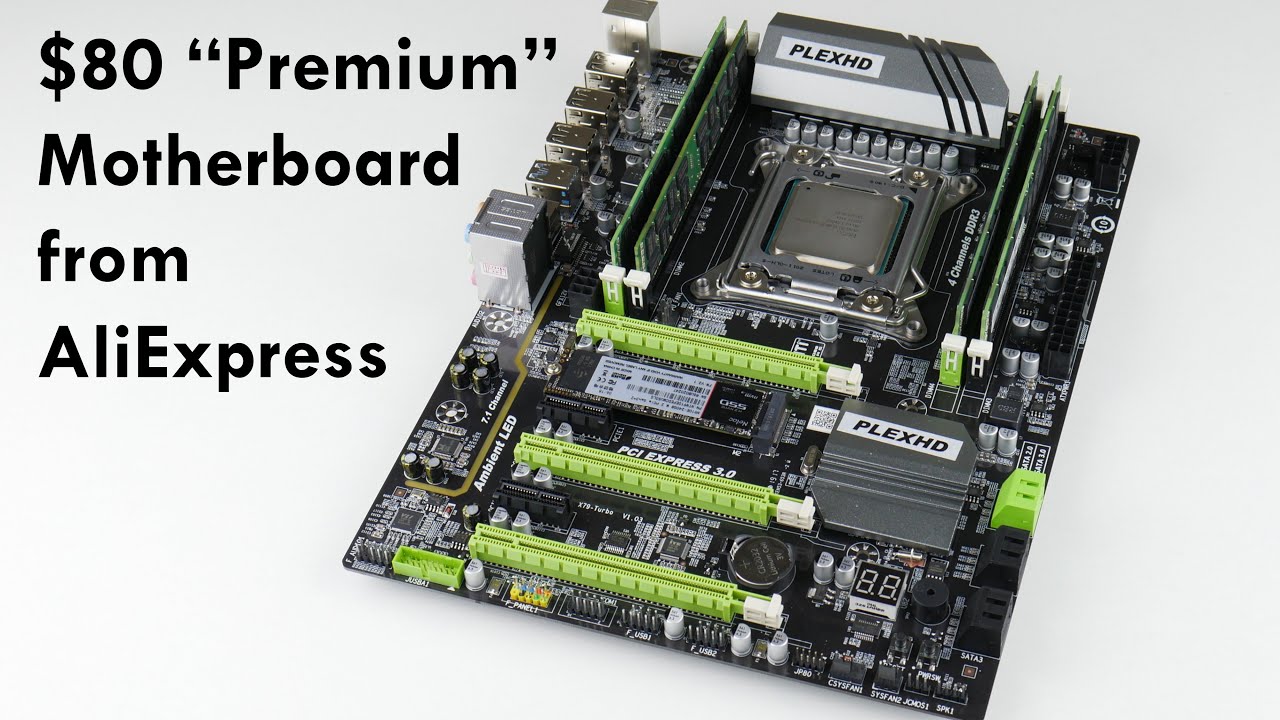 PlexHD X79 Turbo V1.03 LGA 2011 Motherboard from AliExpress - YouTube