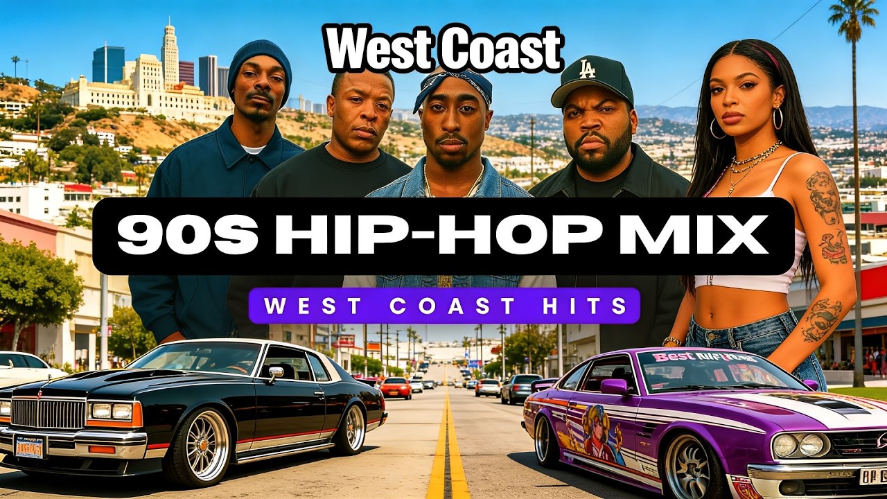 West Coast G-Funk Gangsta Rap & Hip Hop Music Mix 2026 | 90s Vibe