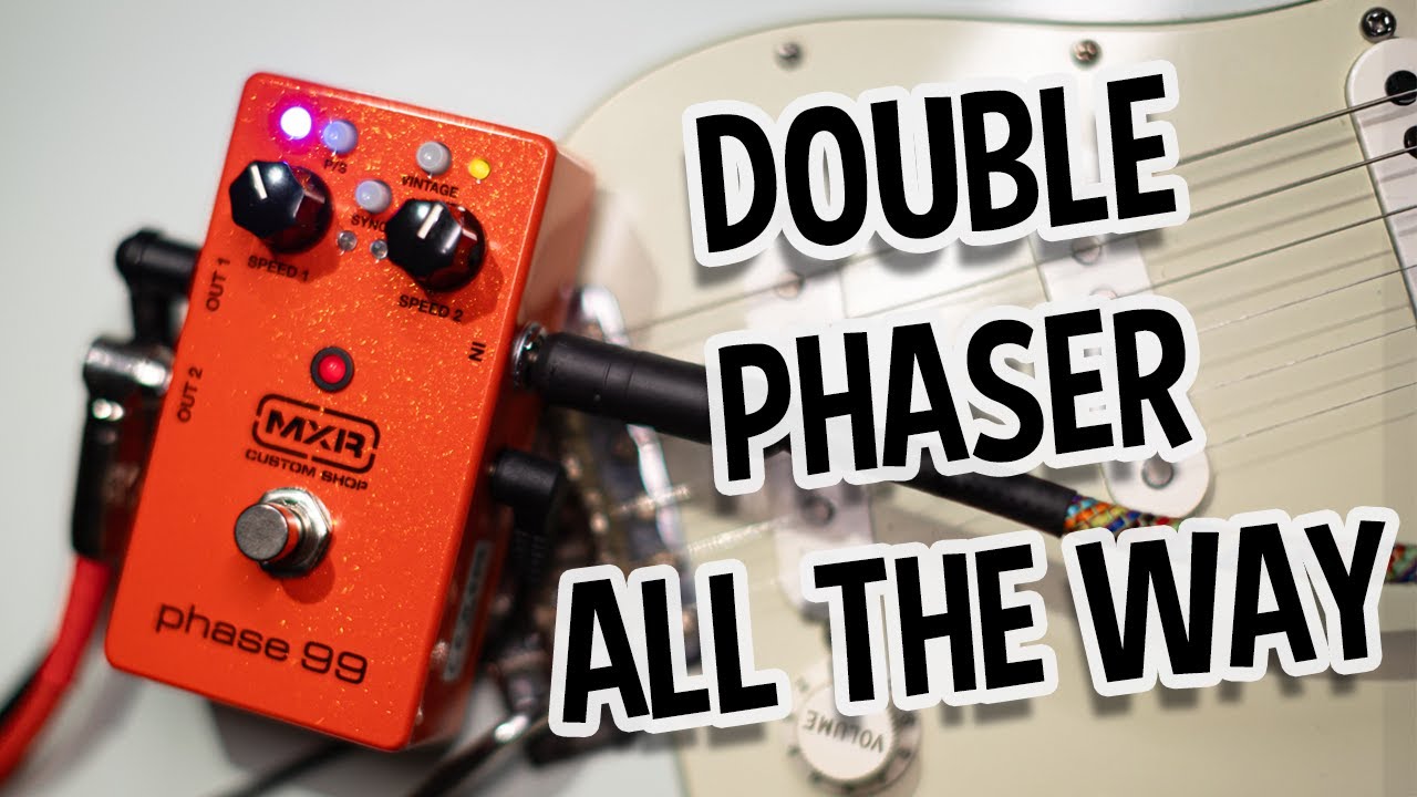 MXR Custom Shop Phase 99 - Limited Edition Phase Pedal - YouTube