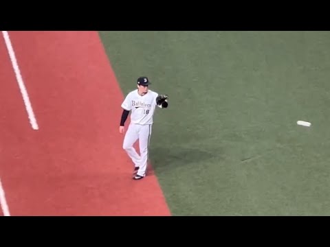日本シリーズ第6戦😭山本由伸😭9回日本ラストの登板に上がる⚾️登場曲