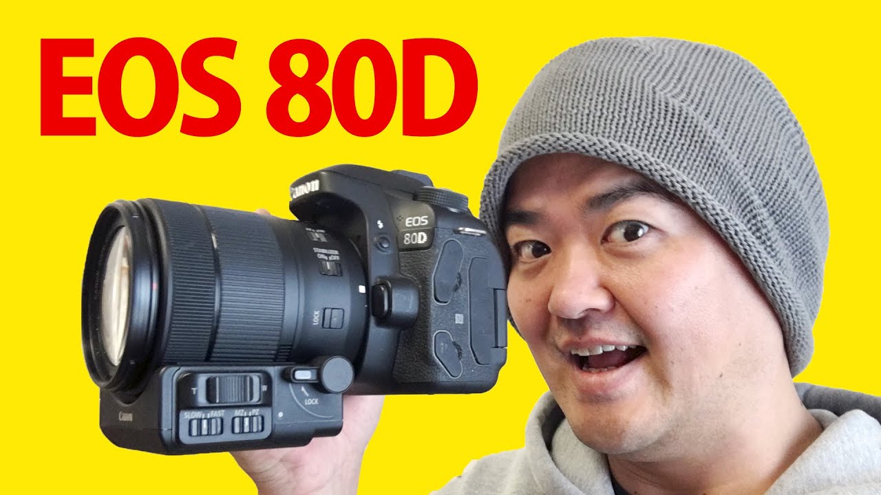Canon EOS 80D 徹底レビュー！最新デジタル一眼レフの動画性能を中心に