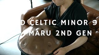 Handpan(ハンドパン )[アトリエマルモデル] D Celtic Minor 9 (Maru 第