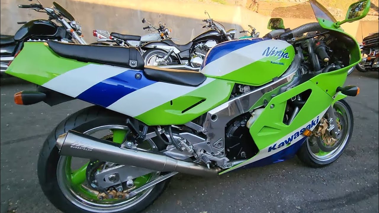 CLASS OF 89; Kawasaki ZX750-H1 Ninja ZX7 1989 - YouTube