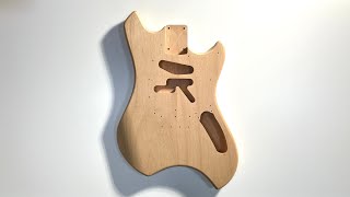 Type Swinger ボディー ピックガード オーダー | 木乃紫檀町工場