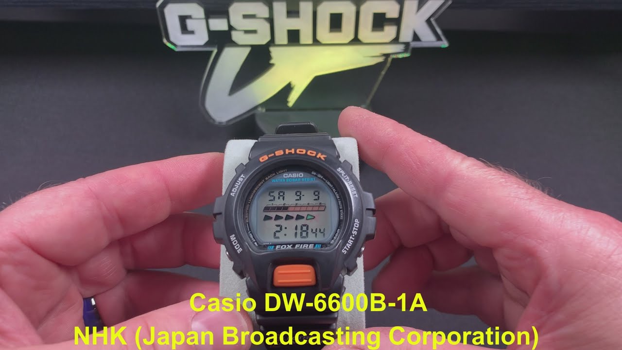 Casio G-Shock DW-6600 - YouTube