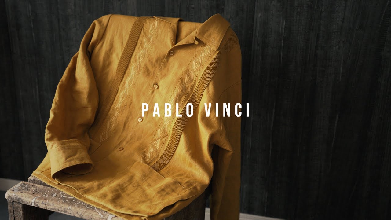 PABLO VINCI] A Cuban shirt with beautiful embroidery. - YouTube
