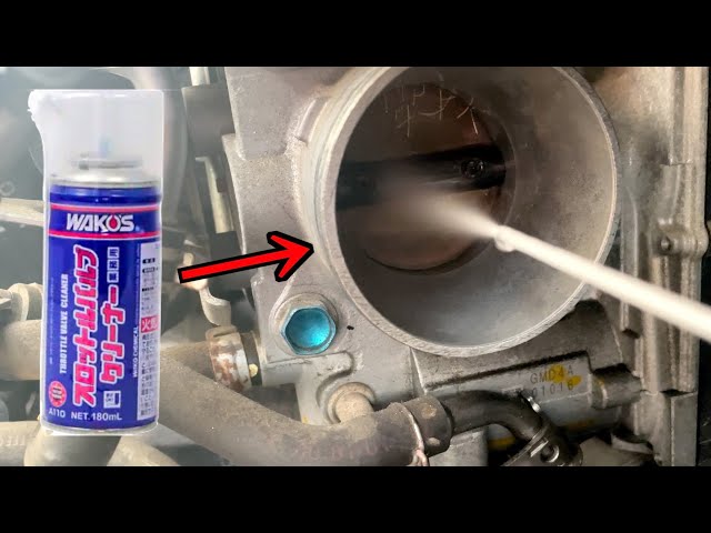 吹くだけ簡単、アイドリング不調を解決するスロットル バルブ