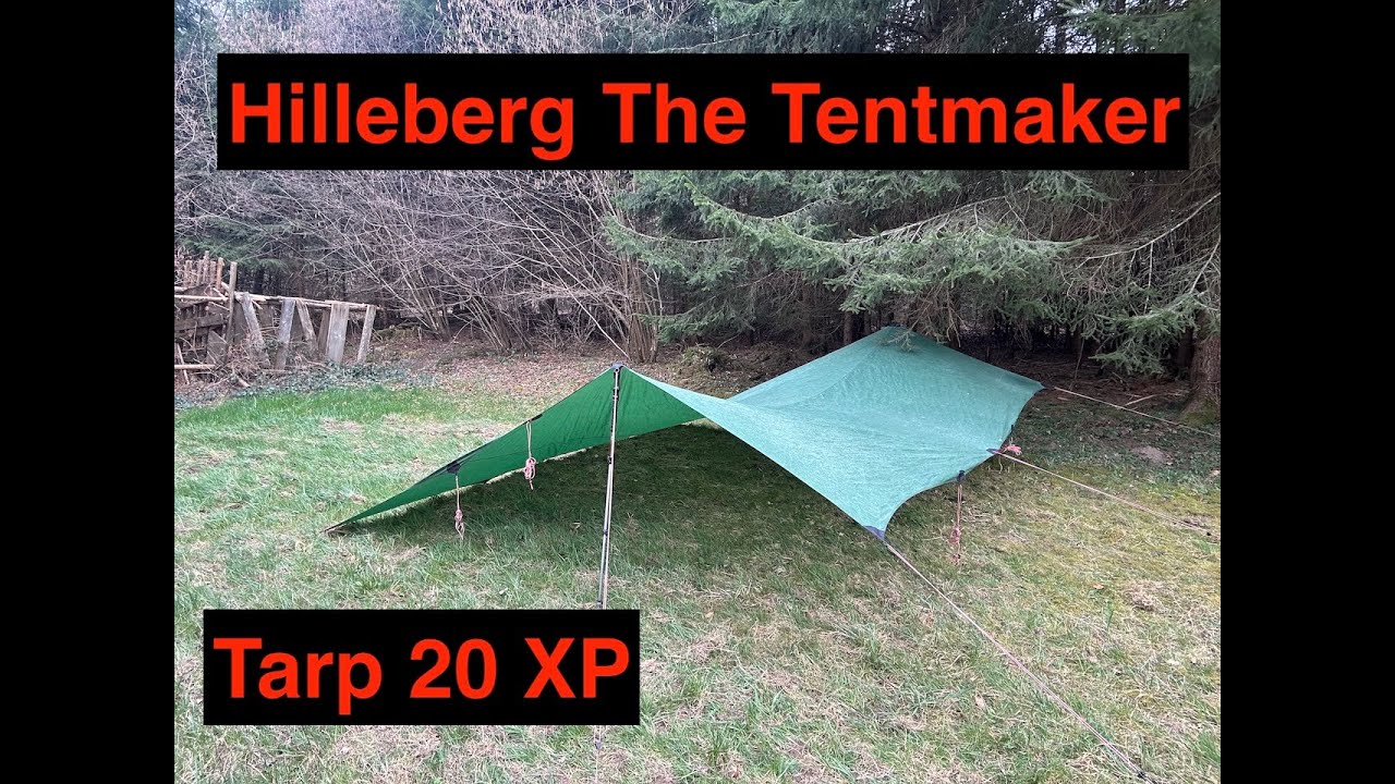Hilleberg Tarp 20 XP. the best built tarp - YouTube