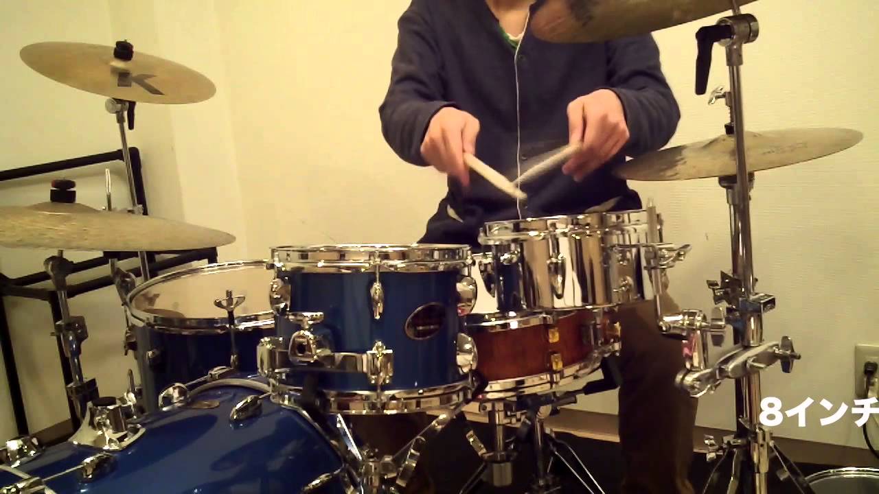 TAMA STEEL MINI TIMPS MT810ST - YouTube