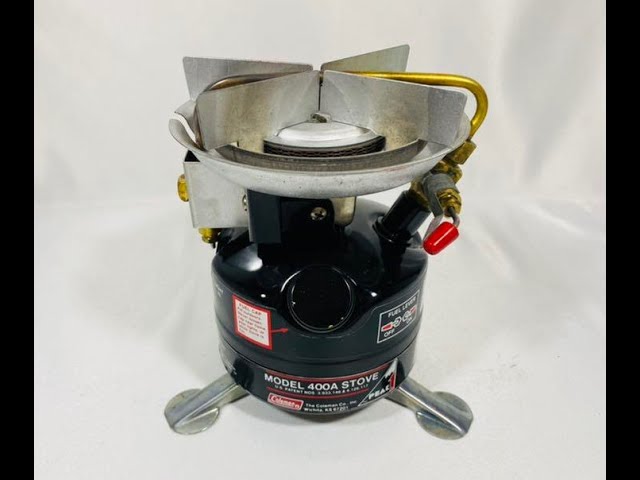 Coleman 400A Peak1 1986 Stove, A quick look before putting stove