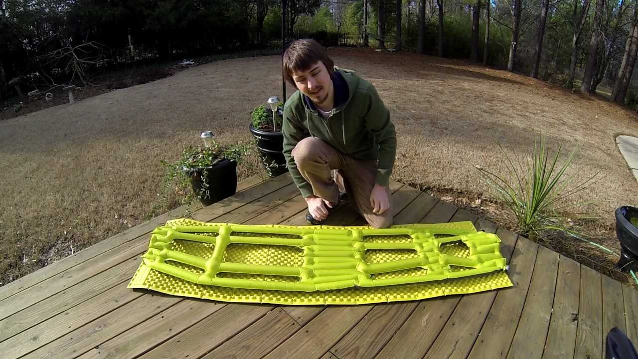 Gear Review: Klymit Inertia X-frame Sleeping Pad - YouTube