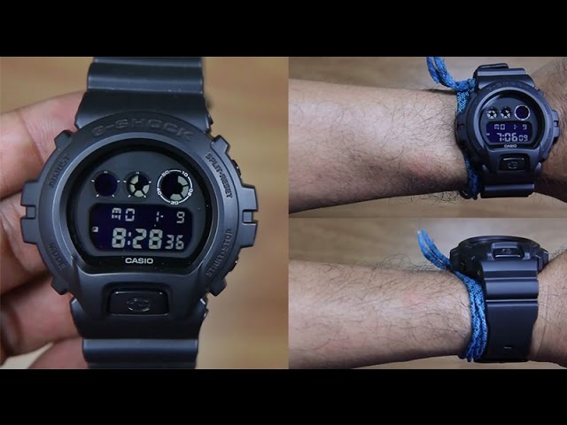 CASIO G-SHOCK DW-6900BB-1 SPECIAL COLOR - UNBOXING - YouTube