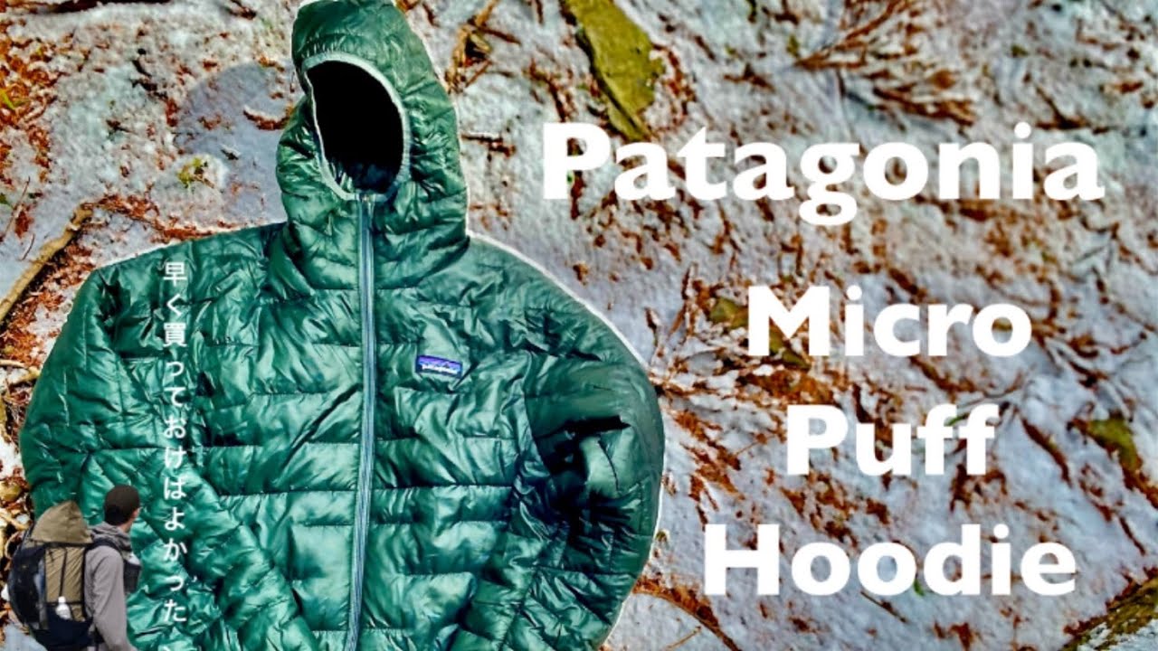 パタゴニアの名品【マイクロパフフーディ】これは
