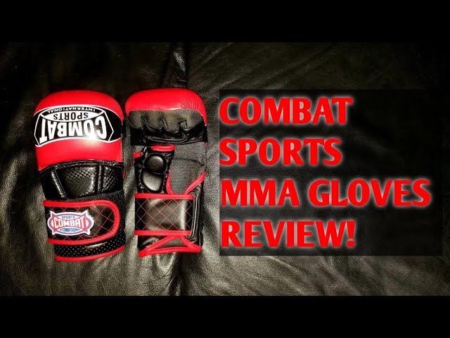 Combat Sports Max Strike MMA Training Gloves REVIEW! (Perfect for
