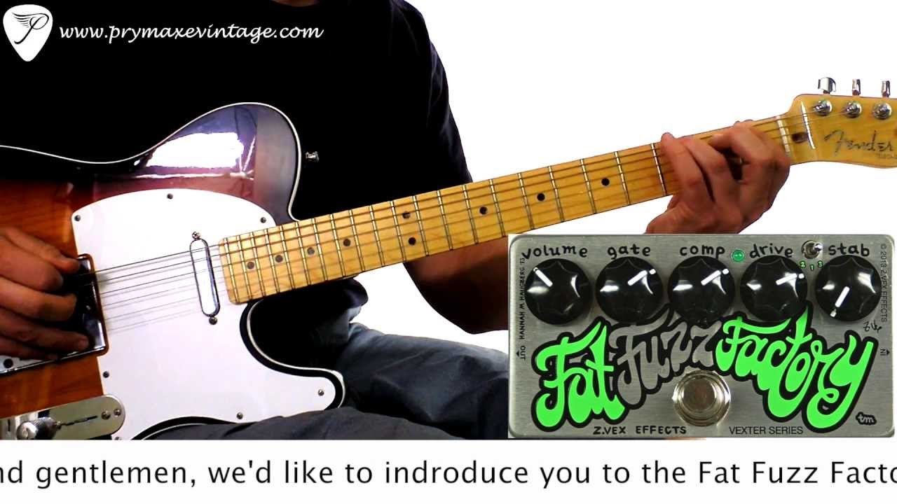 ZVEX Vexter Fat Fuzz Factory - YouTube