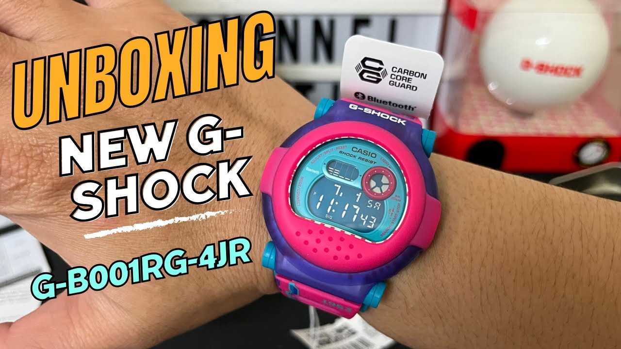 CASIO G-SHOCK GB001RG- 4JR | RETRO VIDEO GAME SERIES 2023