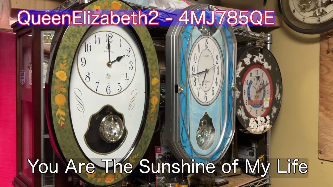 QueenElizabeth2(QE2)からくり時計 - YouTube