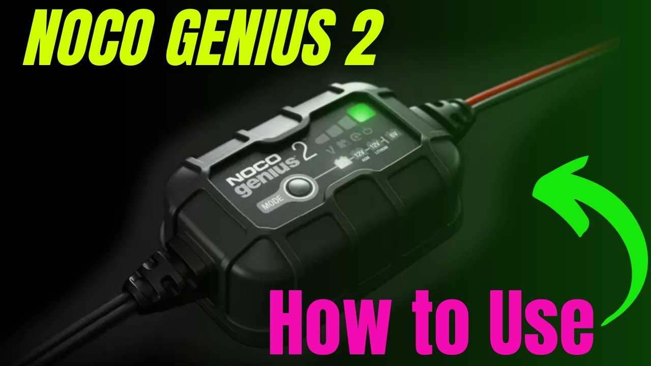 NEW Noco Genius 2 - How to Use Tutorial with Feature Overview