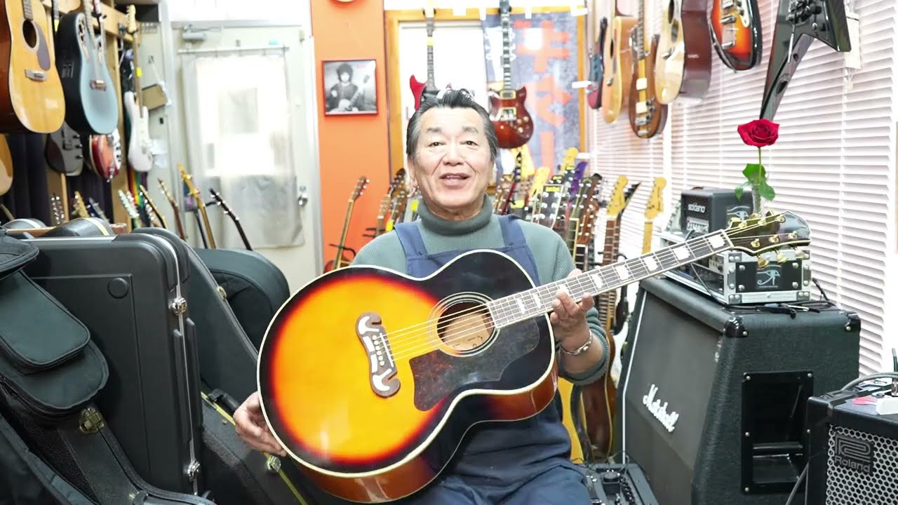 Barclay GJ-350 jumbo body for powerful sound! - YouTube