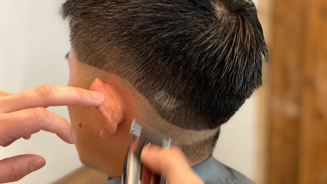 お家時間】超気持ちいいスキンフェード・解説付き／セルフカット