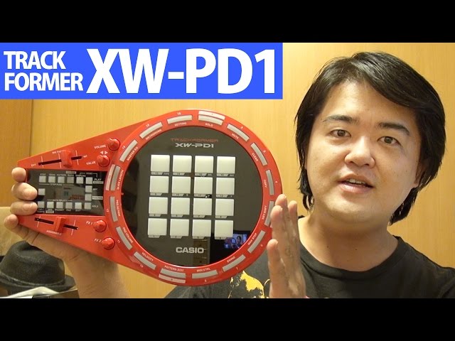 CASIOトラックフォーマーXW−PD1キター！四機能をこの1台に、シンセ