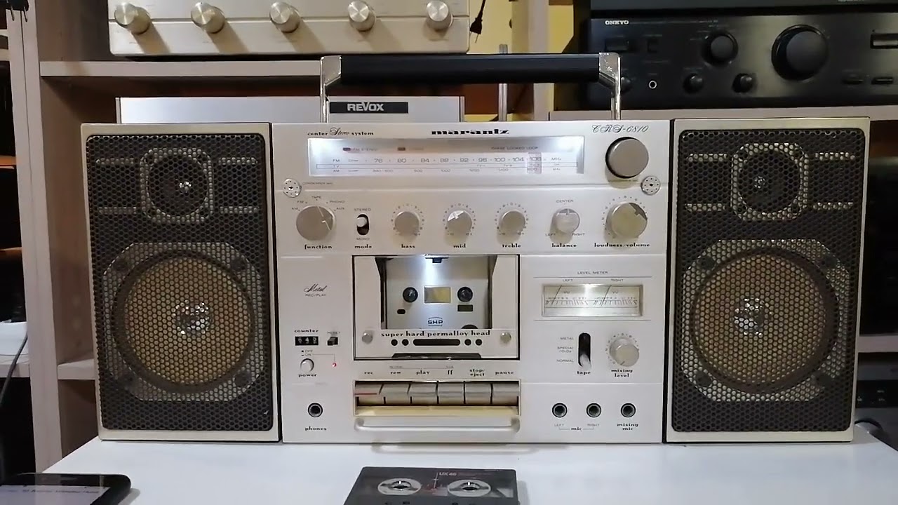 ☆*読様 marantz CRS-6810 ラジカセ boombox ジャンク MARANTZ CRS