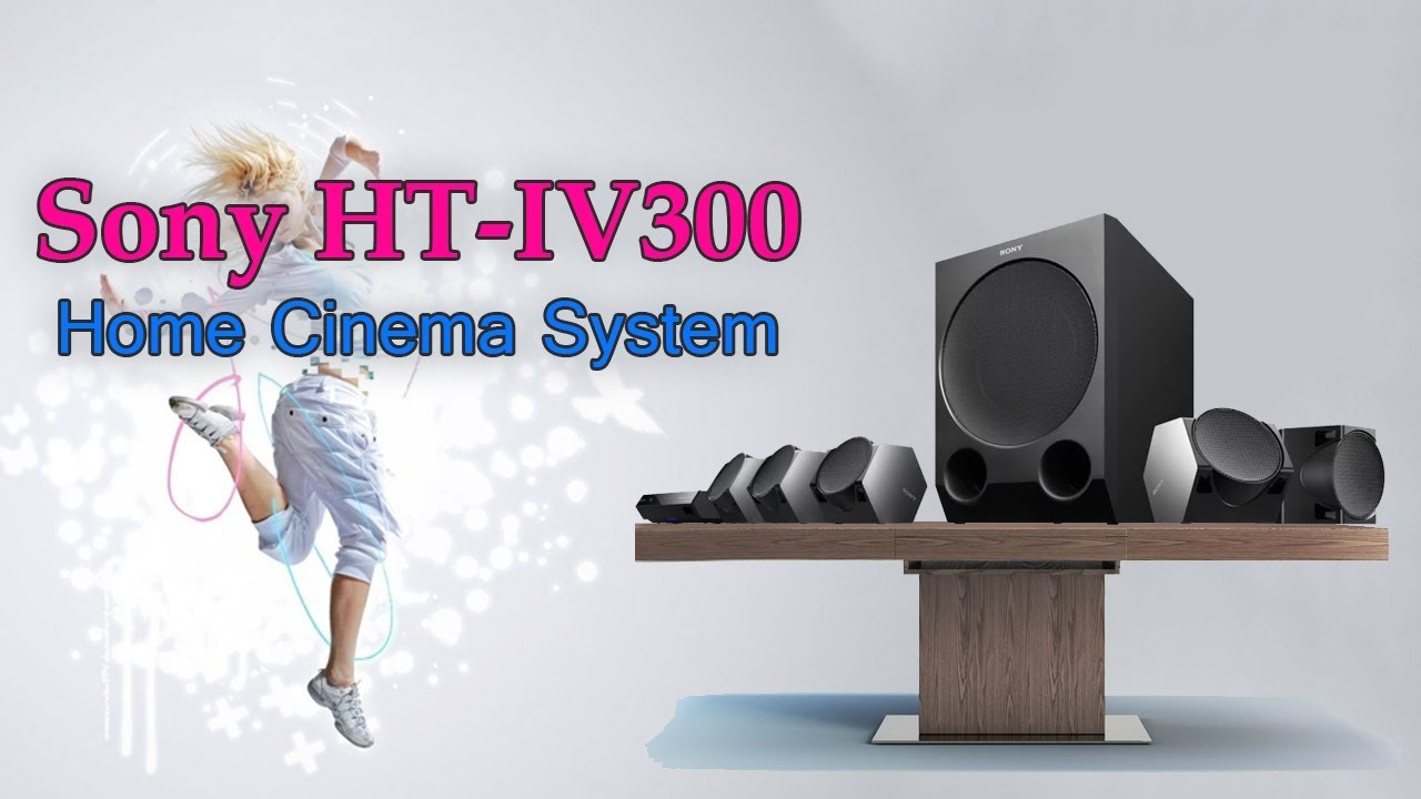 Sony HT-IV300 5.1 Home Cinema System Features | 1000W Bluetooth