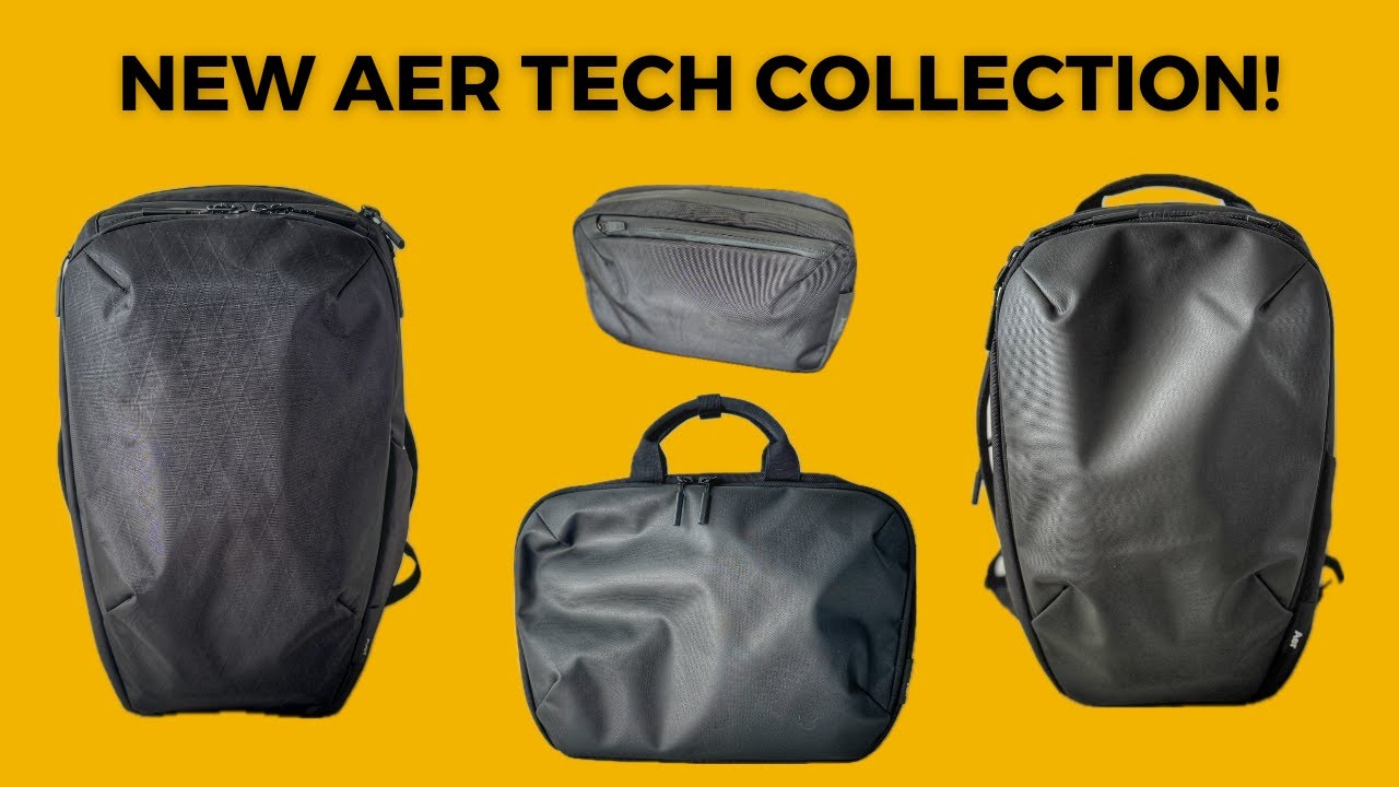 NEW Aer Tech Collection Review - Tech Pack 3 / Day Pack 3 / Cable