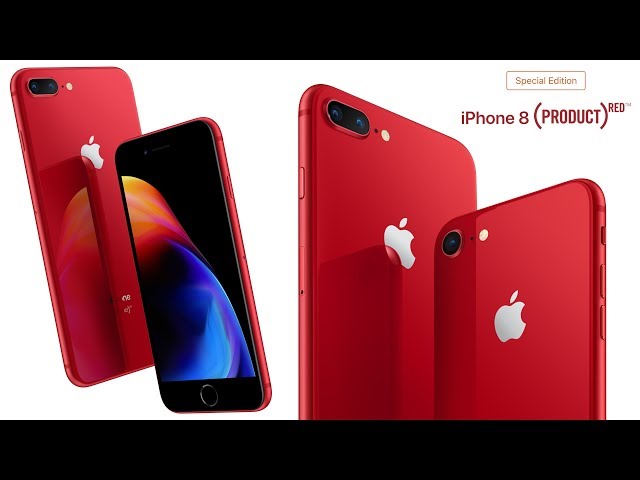 Product RED iPhone 8 & 8 Plus Released! - YouTube