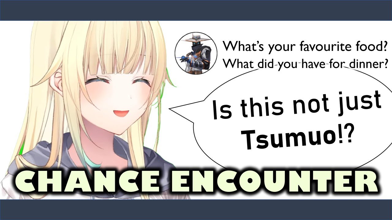 Chance Encounter With A Tsumuo Soundalike 【Aizawa Ema | VSpo! ENG