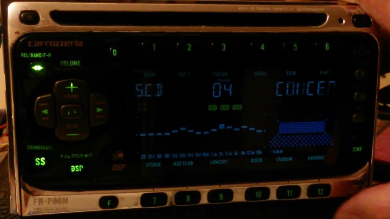 Pioneer Carrozzeria FH-P80m old school & his native remote control