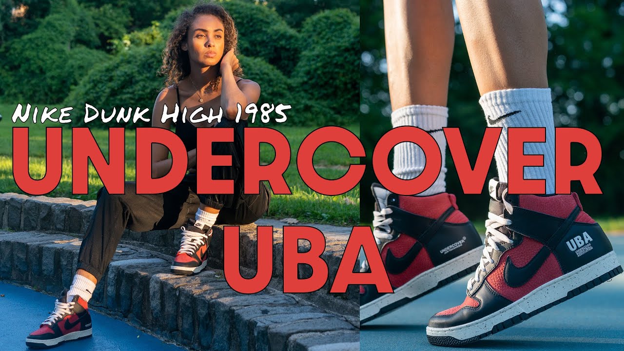 NIKE DUNK HIGH 1985 x UNDERCOVER UBA ON FOOT REVIEW and HOW TO