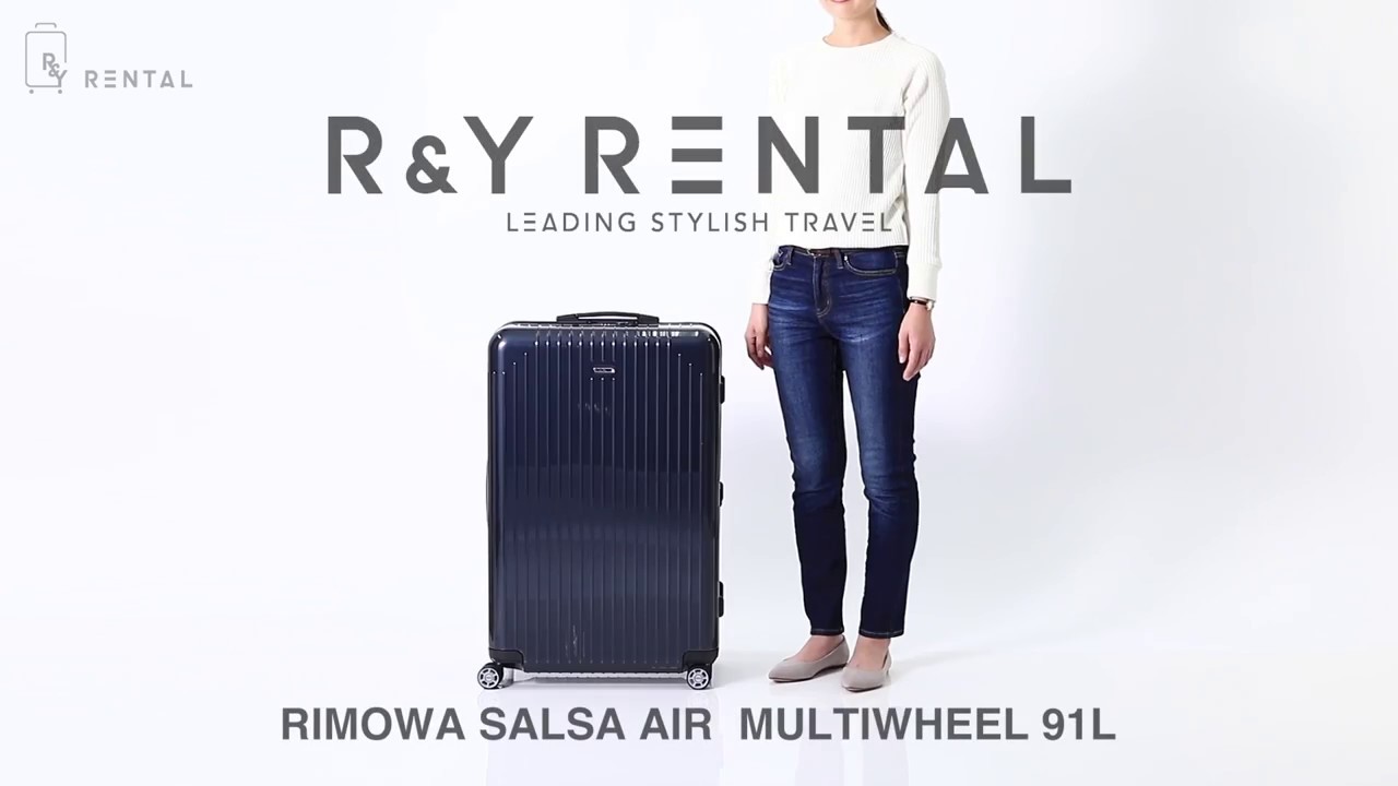 10泊以上] リモワ サルサエアー 91L ライムグリーン 4輪 RIMOWA SALSA