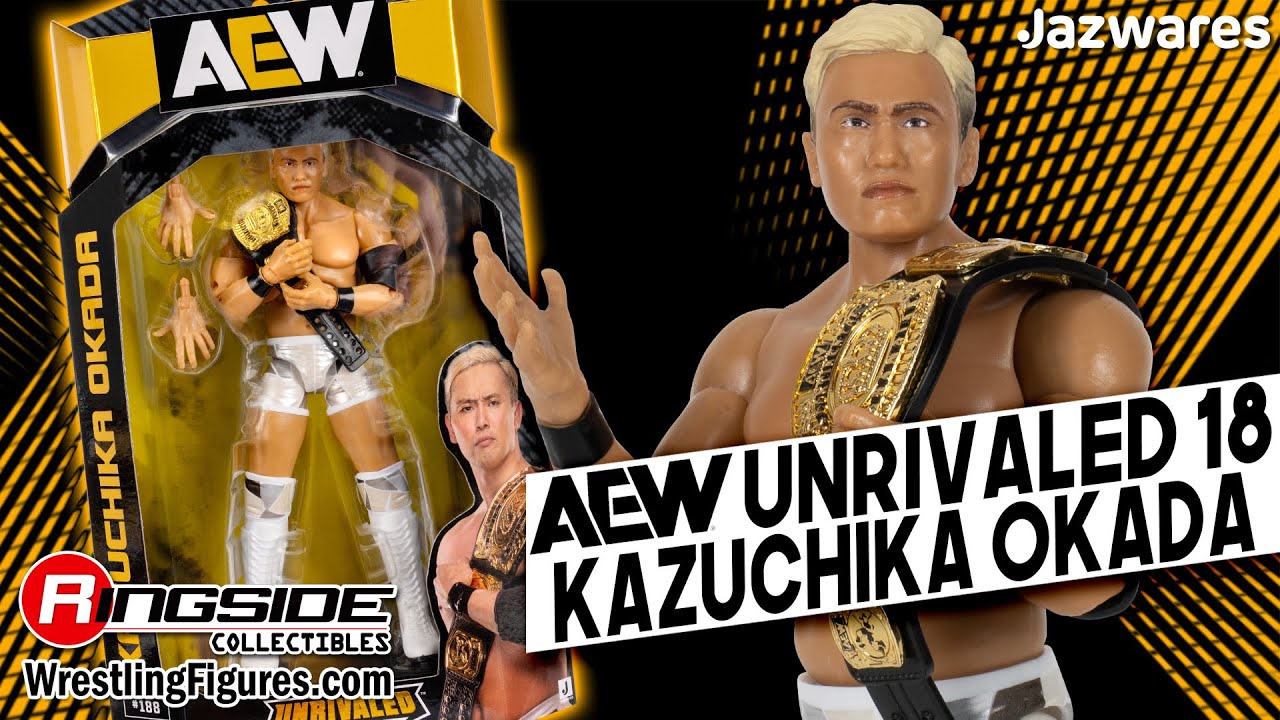 AEW Figure Insider: Kazuchika Okada - Jazwares AEW Unrivaled 18