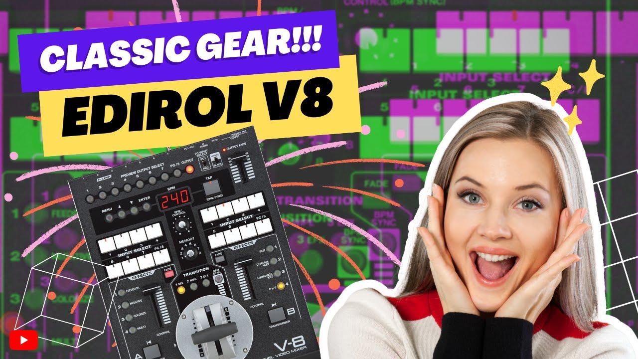 Classic Gear: EDIROL V8 - YouTube
