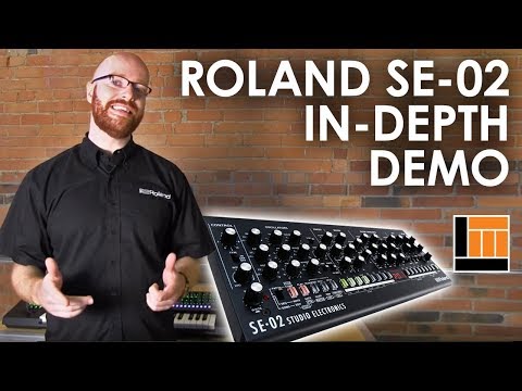 Roland SE-02 Boutique Analog Mono Synth [In-Depth Demo] - YouTube