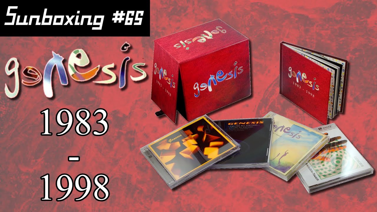 Unboxing the Genesis 1983-1998 10 Disc Box Set (Sunboxing #65