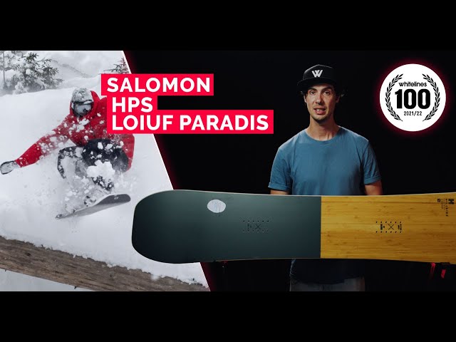Salomon HPS Louif Paradis 2022 Snowboard Review - YouTube