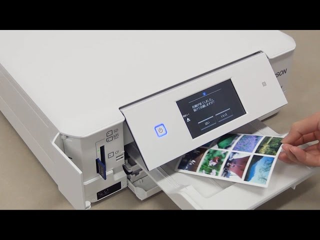 プリンター本体で写真を8面付けする （エプソン EP-808A、EP-807A, EP