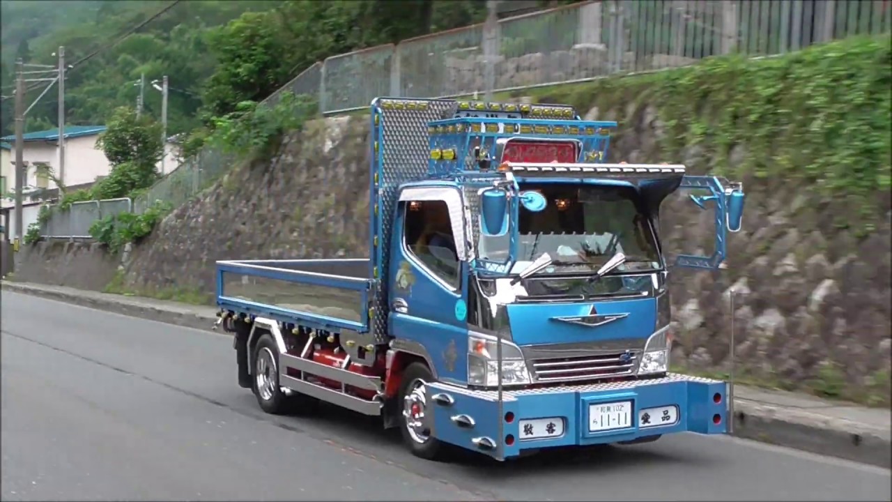 デコトラ マニ割り＊ 2019' 渚船団イベント① - YouTube