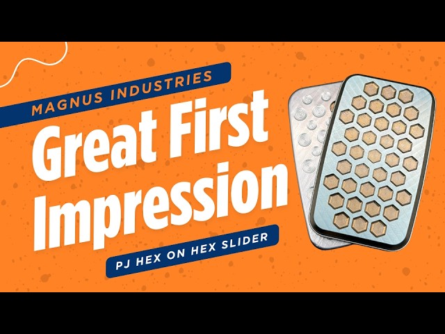 Magnus MagLab Plain Jane HEX Zirconium Fidget Slider - YouTube