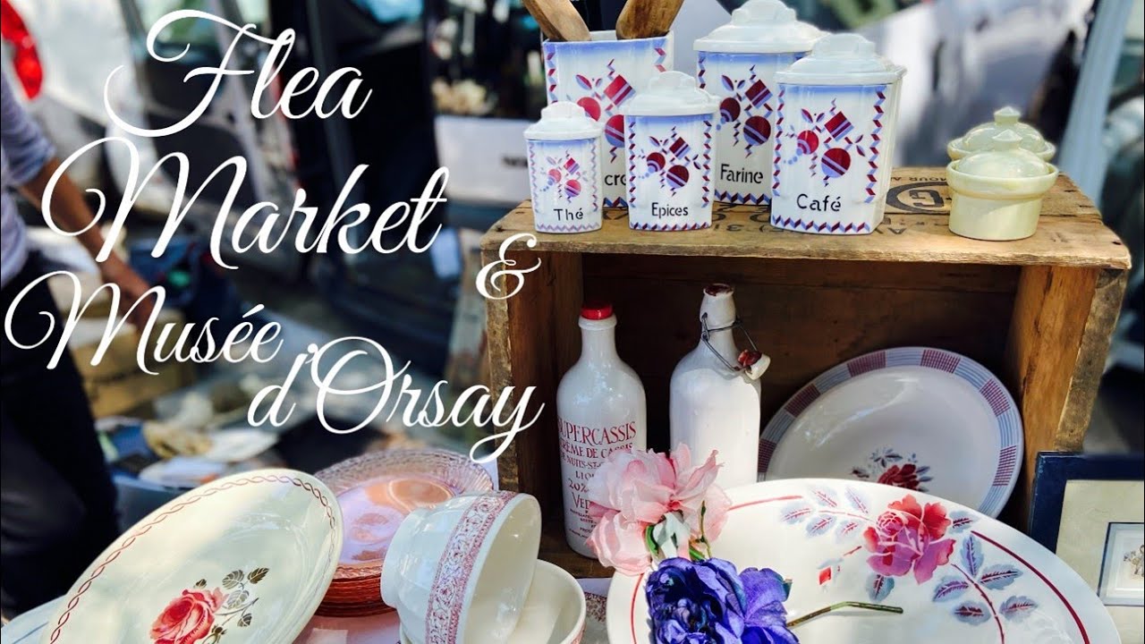 蚤の市と美術館】3つのブロカント巡り/ソーシエールを2つも購入♪Flea