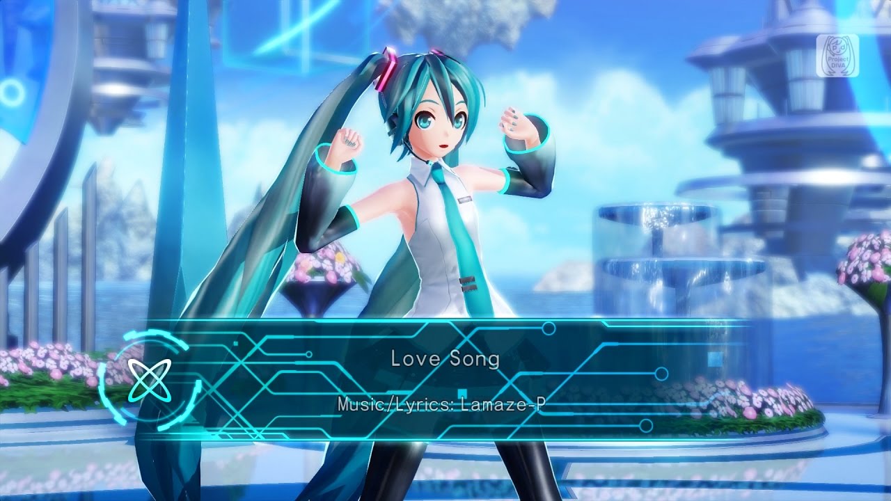 初音ミク PDA-X PS4 Off Vocal】 Love Song 愛の詩 『-Project DIVA- X