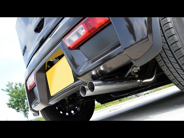 昭和GP アルト NA HA36S 用 ワイルドなマフラー音 SUZUKI ALTO 競技用