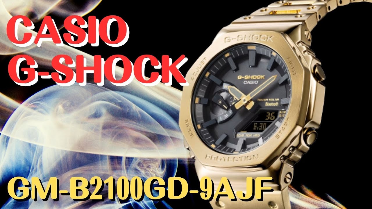 G-SHOCK カシオーク ソーラー腕時計 GM-B2100GD-9AJF メンズ
