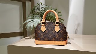 LOUIS VUITTON ナノ・アルマ モノグラム M82717 - YouTube